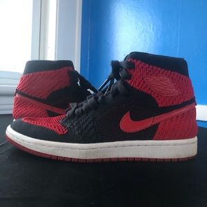 Air Jordan Retro 1s High Flynit Bred